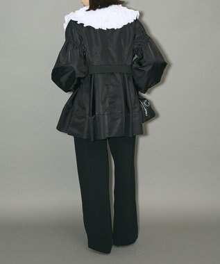 Green Parks ＭＡ－１ペプラムブルゾン Black