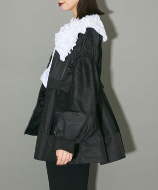 Green Parks ＭＡ－１ペプラムブルゾン Black