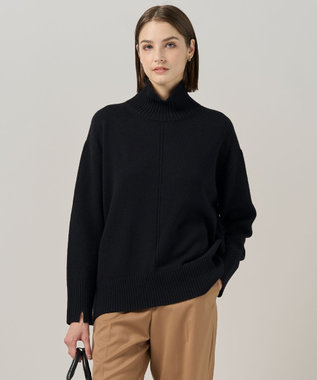 【新色追加】ソフトカシミヤミックス ハイネックニット