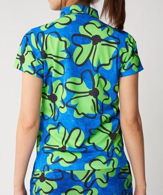 FILA GOLF／marie claire 【Loudmouth】柄ポロシャツ Retro Charm