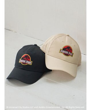 Green Parks ■ＪＵＲＡＳＳＩＣ　ＰＡＲＫ　刺しゅうＣＡＰ Ivory