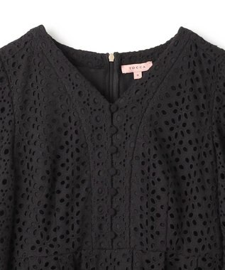 TOCCA 【大人百花掲載・消臭・洗える・WEB限定カラー有】ZELLIGE ドレス ブラック系7