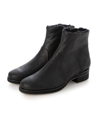 MODE ET JACOMO <D'ICI>プレーンボアショートブーツ