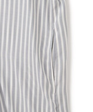 ICB 【接触冷感・洗える】 キュプラローンストライプ ワンピース ティールグレーストライプ系