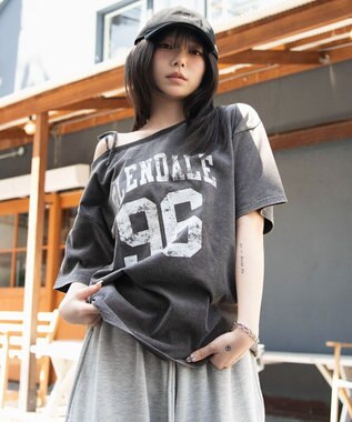 WEGO ２WAYグラフィックワンショルBIGT 柄12