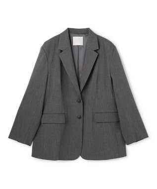 UNFILO 【セットアップ着用可】マイビューティ オーバージャケット チャコール