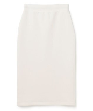 BEIGE， WALNUT / Iラインスカート White