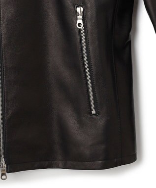 JOSEPH HOMME  【HIGH GRADE LINE】エアーカウレザー　シングルライダース ブラック系