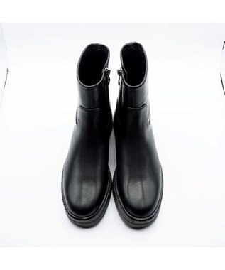 APOM ウォータープルーフサイドジップアンクルブーツ35 ブラック