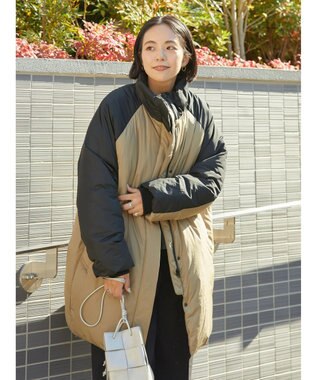 AMERICAN HOLIC キルポカスタンド中綿コート Multi