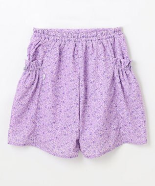 組曲 KIDS 【150-160㎝】Tiny Rose キュロット ラベンダー