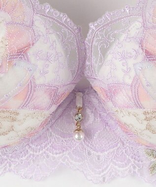 Wing ブラジャー Wing Lesiage ふっくら、まる胸メイク 背中すっきり 【2910シリーズ】 ブラ PB2910 ウイング／ワコール パープル