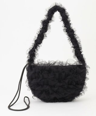 ANY SIS エアリーチュール ショルダーバッグ ブラック