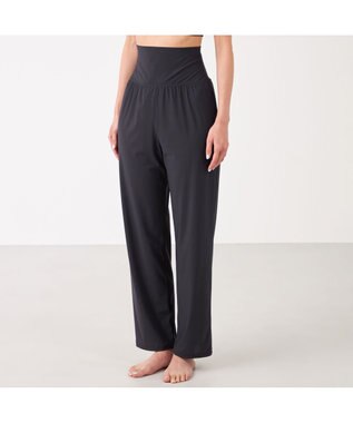 Chacott Chacott BALANCE ライトストレートパンツ ブラック