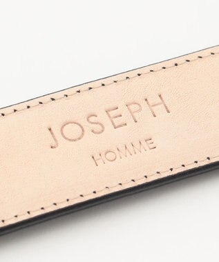 JOSEPH HOMME カウレザー　ベルト ブラック系