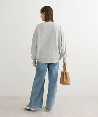 Green Parks ドロストミニ裏毛プルオーバー Gray Mixture