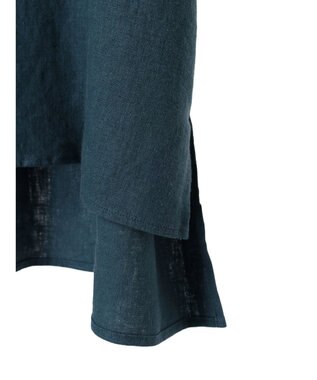 CRAFT STANDARD BOUTIQUE 【キナリノ別注】リネンレーヨンWポケットシャツ Navy