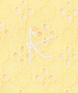 組曲 KIDS プテイフラワーレース スタイ イエロー系