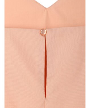 earth music&ecology Ｖネック裾切替キャミワンピース Salmon Pink