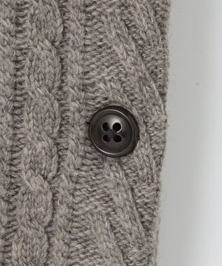 J.PRESS LADIES 【洗える】BUNNY ニット ベスト ブラウン系