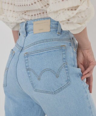 AMERICAN HOLIC 【EDWIN別注】フレアデニム Light Indigo