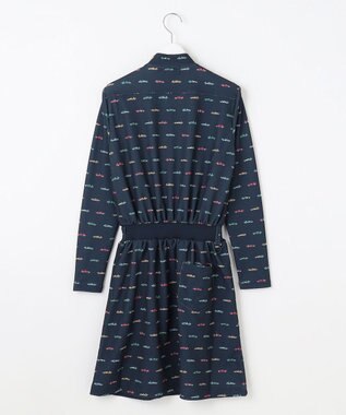 23区GOLF 【WOMEN】レーシングカープリント ワンピース ネイビー系5