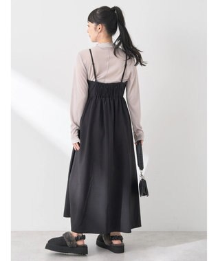 earth music&ecology シアーリブプルオーバー Light Gray