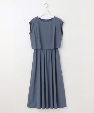 ANY SIS 【撥水】ウォーターサイド ワンピース ダルブルー