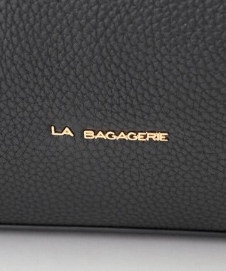LA BAGAGERIE ベーシック　フェイクレザートート ブラック