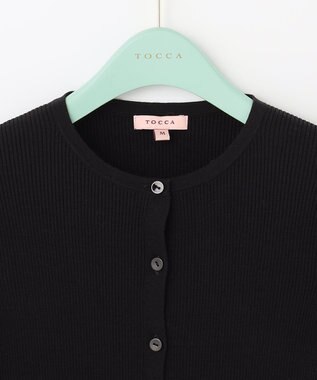 洗える！】SILK RIB CARDIGAN カーディガン / TOCCA | ファッション 