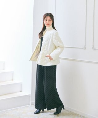 Feroux 【大好評につき再登場！】キルティング アウター ホワイト系