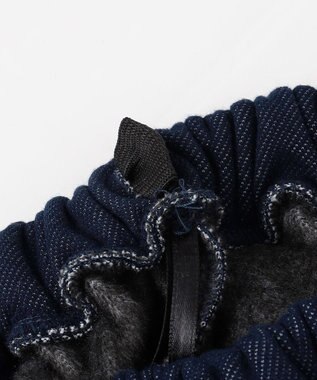 組曲 KIDS 【150-160㎝】 シャギーデニムパンツ ネイビー