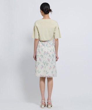 TOCCA 【松木育未さん着用】CREPE BOLERO ボレロ イエロー系