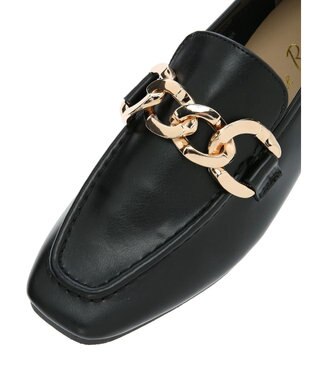 Green Parks ・Ｒｏｂｅ　Ｒｏｕｇｅ　チェーンローファー Black