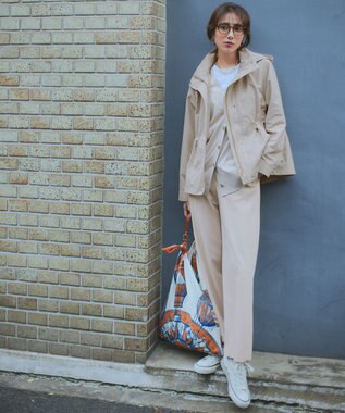 23区 【洗える】コンフォートストレッチ カーディガン ベージュ系