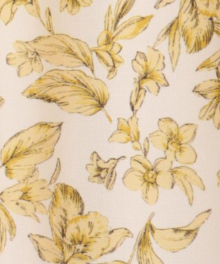 23区 【SLOW/一部店舗限定】ボタニカルプリント スカート イエロー系5