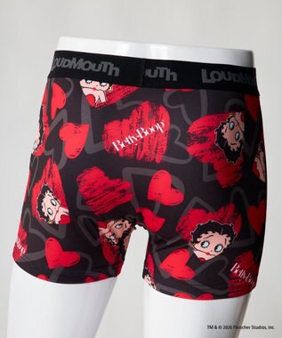 FILA GOLF／marie claire 【LOUDMOUTH×Betty Boop™】メンズ ボクサーパンツ Scribble Hearts Penguin Dash Paisley Love Betty