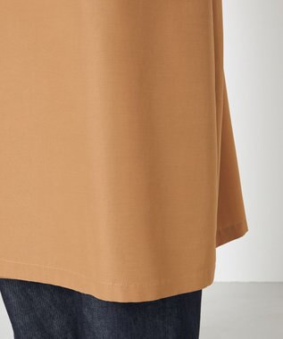 NAVE 【ReNAVE・セットアップ可/撥水加工/防シワ】ポリエステルタッサー コート キャメル系