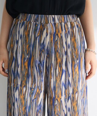 Green Parks シアーワイドパンツ Orange