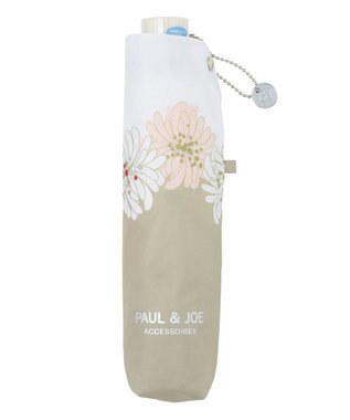 MOONBAT PAUL&JOE ACCESSOIRES(ポール＆ジョー アクセソワ) 折りたたみ傘 クリザンテーム ベージュ