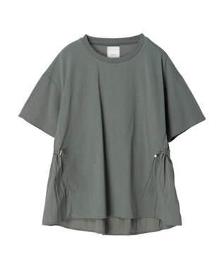 Green Parks 脇ドロストドッキングプルオーバー Khaki