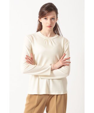 DAKS ウールスムース ハイネックカットソー