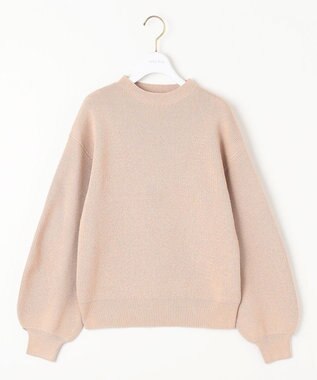 ANY SIS L 【洗える】着映えカラーニット シャンパン