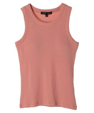 Green Parks ・ＳＵＧＡＲ　ＳＰＯＯＮリブタンクトップ（パット付） Orange