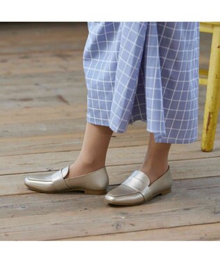 ing <ing>【WEB限定】レザーベルトローファー