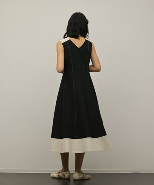 GRACE CONTINENTAL ジャージワンピース ブラック