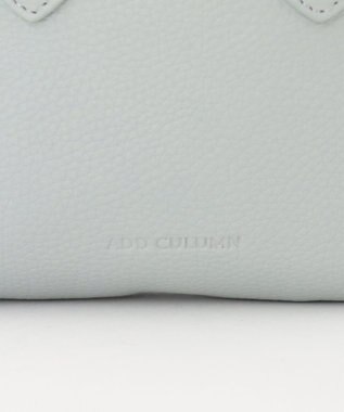 23区 ADD CULUMN TURN フェイクレザー ショルダー バッグ サックスブルー系