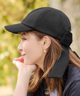 Tiaclasse オーバーリボンキャップ ブラック