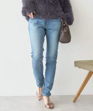 AMERICAN HOLIC スキニーフィットデニム Light Indigo