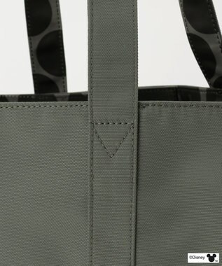 Y'SACCS 【Disney Collection】シルエットプリントトートバッグ　Lサイズ グレー